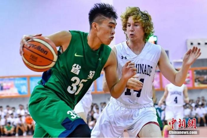 　　資料圖：中美青少年籃球友誼賽。<a target='_blank' href='http://www.chinanews.com/'>中新社</a>記者 陳驥旻 攝