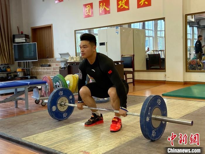 石智勇訓練場景。　林波 攝