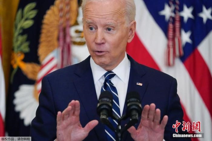 資料圖：美國總統(tǒng)拜登。