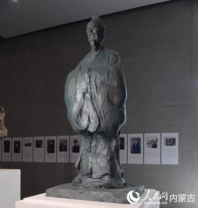 吳為山作品《管子》。實(shí)習(xí)生 楊光攝