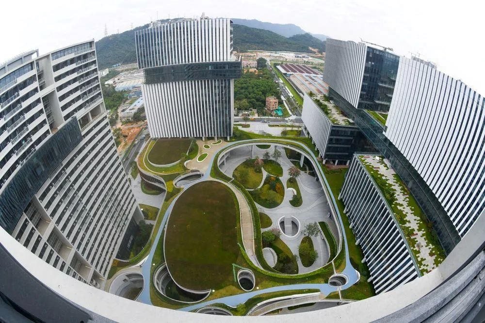 △位于深圳的光明科學城啟動區(qū)。預計今年啟動區(qū)的合成生物大科學裝置將部分投入使用。