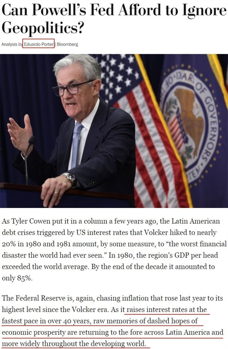 十次加息，美國如何傷害了世界