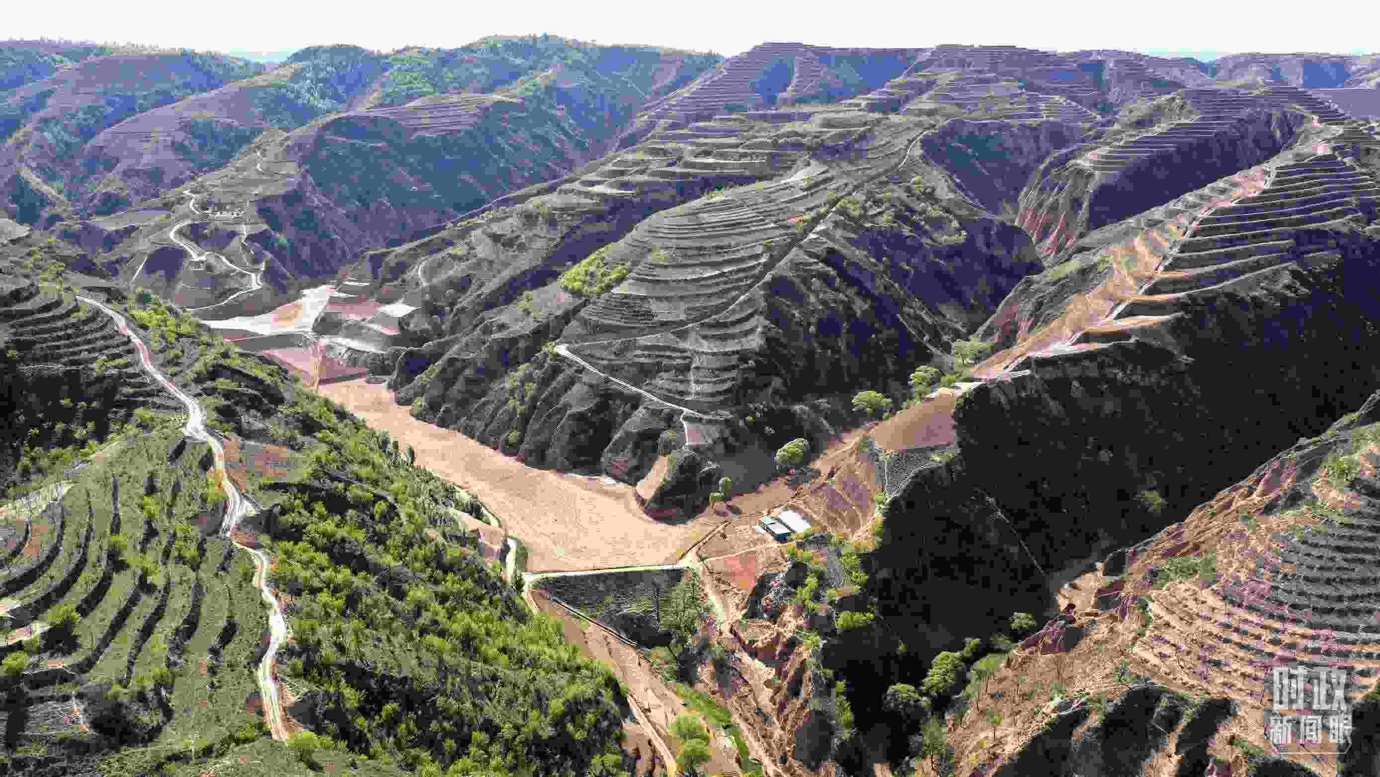 △陜西高原地貌。（圖／視覺中國）