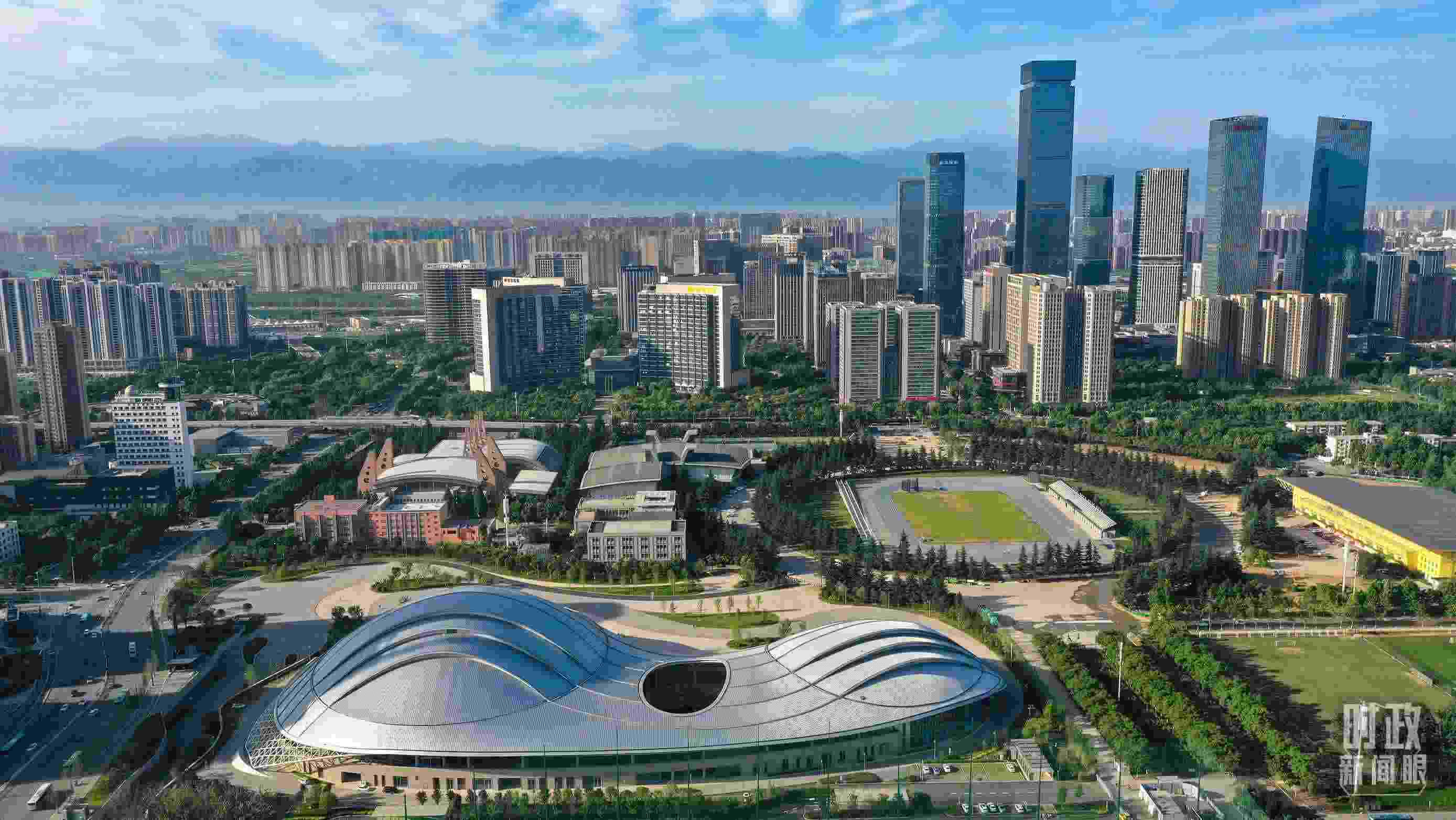 △西安高新區(qū)。（圖／視覺中國）