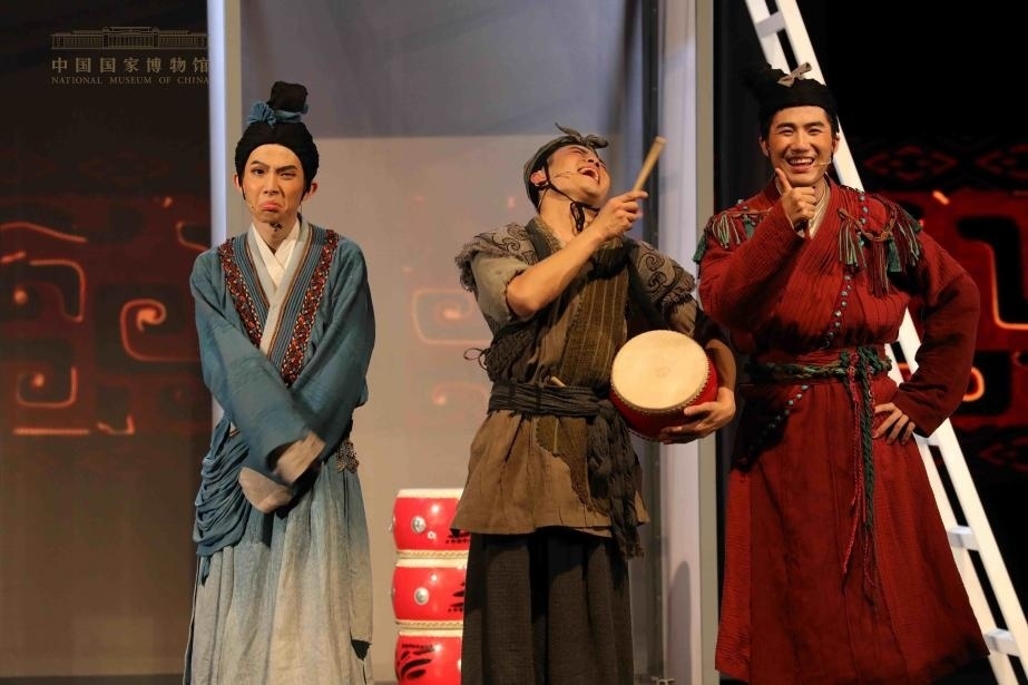 舞臺(tái)劇《盛世歡歌》現(xiàn)場(chǎng)。主辦方供圖