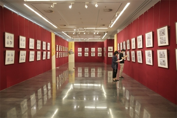 展覽現(xiàn)場(chǎng)。出版社供圖