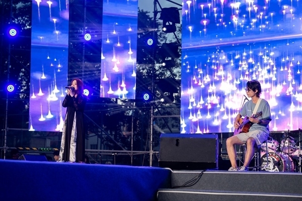 歌會現場。人民網記者 翁奇羽攝