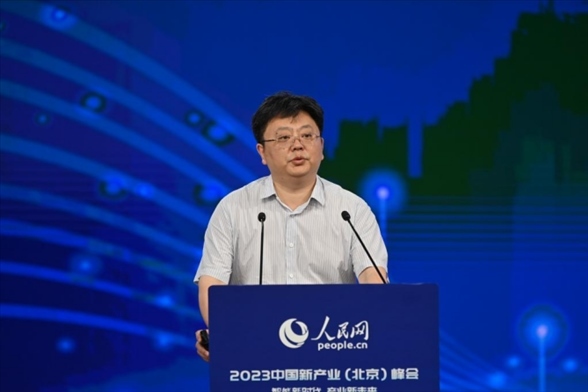 傳播內容認知全國重點實驗室首席科學家張勇東。人民網記者 于凱攝