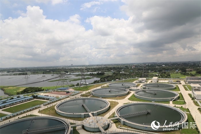 達舍爾甘地污水處理廠是孟加拉國第一座也是最大規(guī)模的現(xiàn)代化大型污水處理廠。孫廣勇攝