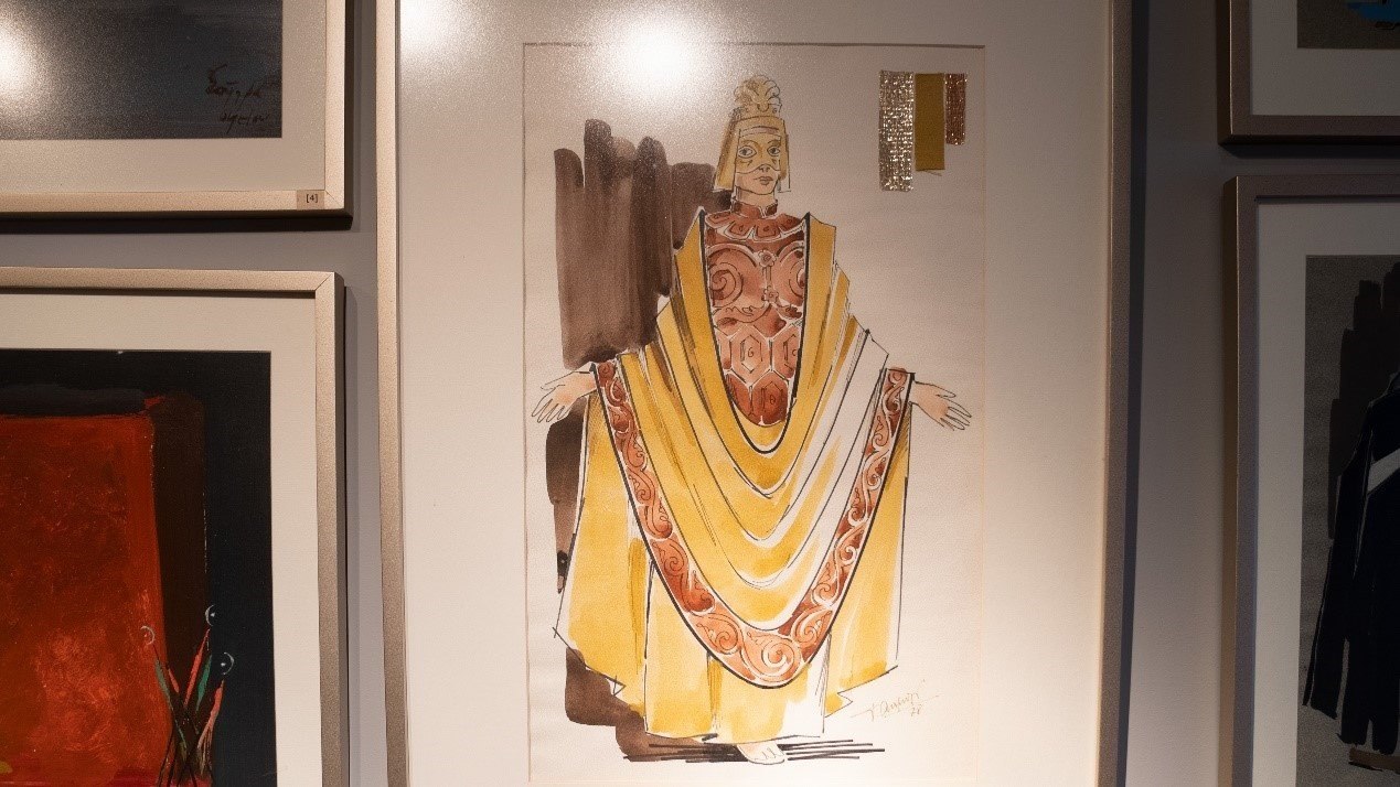 卡贊扎基斯的作品被改編成戲劇。人民網(wǎng)記者 葛泰佚攝