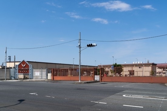  這是2022年6月19日在日本東京拍攝的美軍橫田基地資料照片。新華社記者張笑宇攝