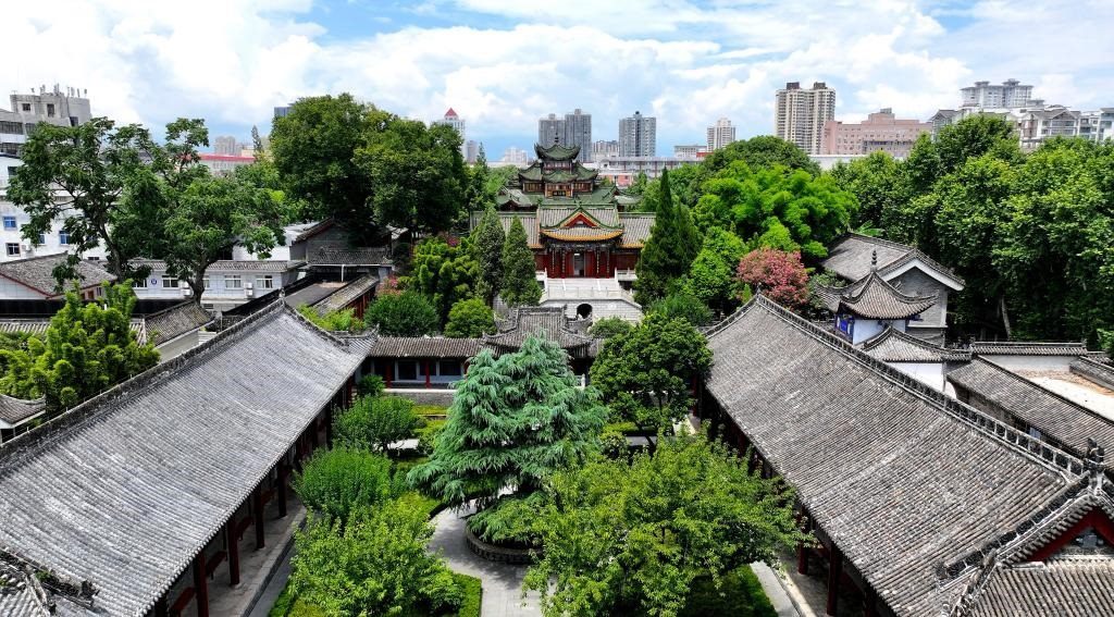 近日拍攝的陜西省漢中市博物館。新華社記者 劉瀟 攝