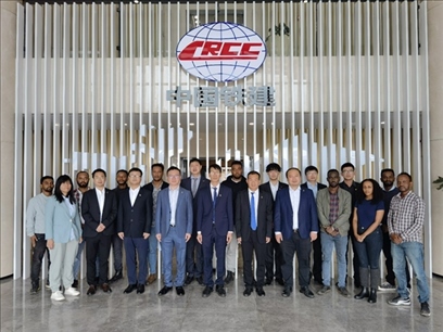 中國土木福州設計院埃塞分院團隊合影。受訪對象供圖