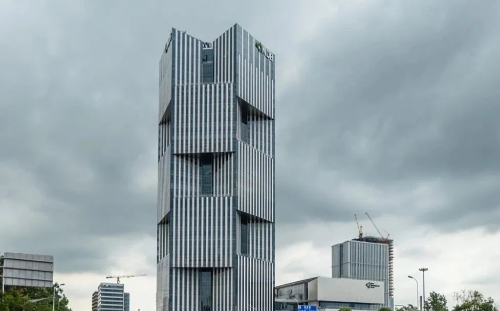 上海浦東新區(qū)，金磚國家新開發(fā)銀行總部大樓。