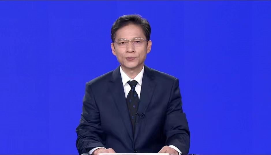 劉昆致辭。中國駐東盟使團供圖