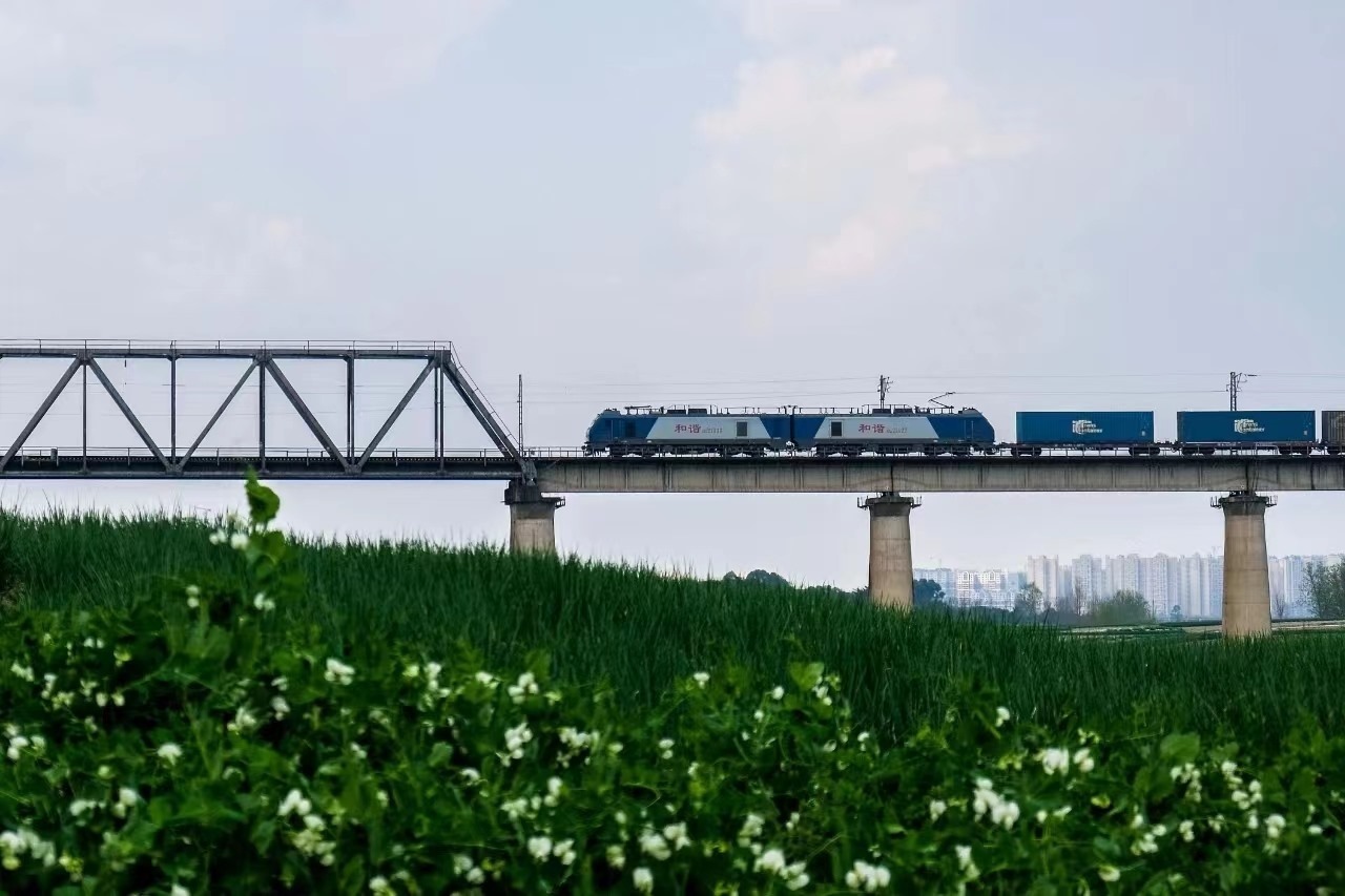 國鐵集團發(fā)布中歐班列全程時刻表成果。國鐵集團供圖