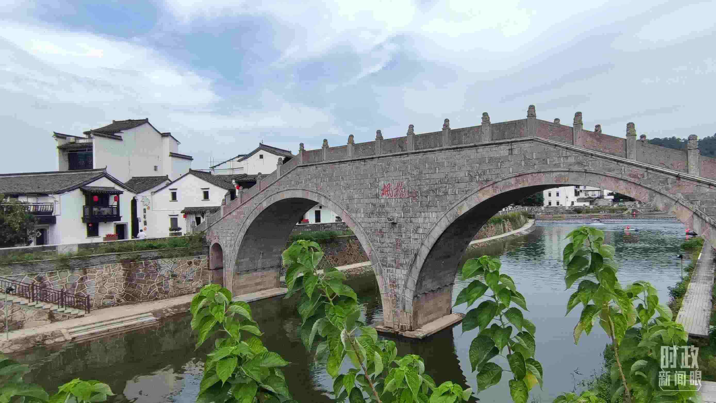 △楓橋古鎮(zhèn)。（總臺央視記者耿小龍拍攝）