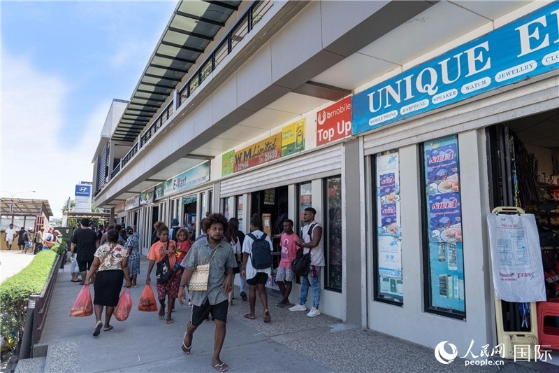 2023年9月12日，所羅門群島首都霍尼亞拉街景。人民網(wǎng) 賀吉攝