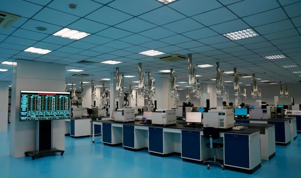 近日拍攝的公司檢驗(yàn)計(jì)量中心。新華社記者 胡晨歡 攝