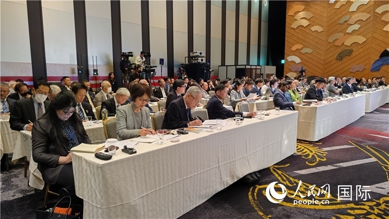 “一帶一路”倡議十周年國際研討會現場。人民網 蔣曉辰攝