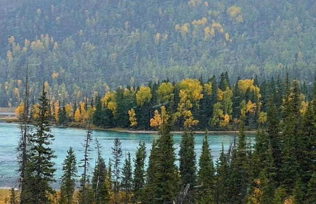 禾木景區(qū)。中國鐵路烏魯木齊局集團有限公司供圖
