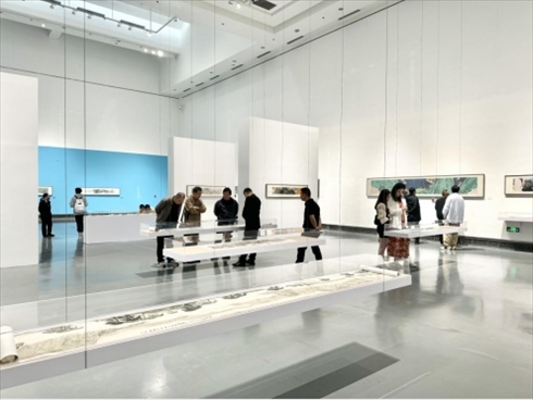 畫展現(xiàn)場。主辦方供圖