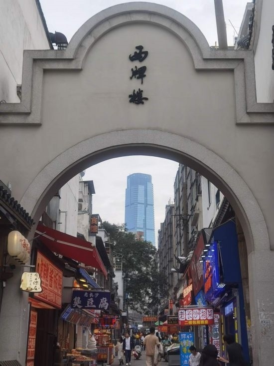 10月25日，太平老街街景。（本報(bào)記者 常雯宜攝）