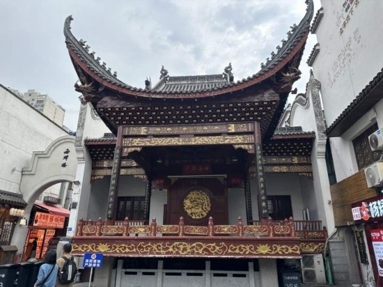 10月25日，長沙太平老街一角。（本報(bào)記者 劉書文攝）