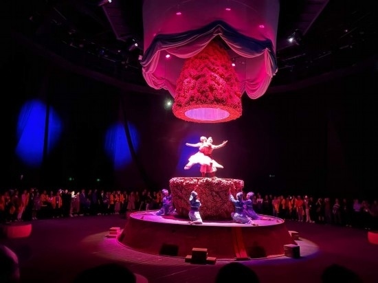 《天釀》演出場景。本報記者劉書文攝