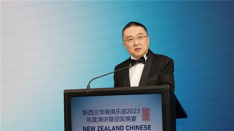 中國駐新西蘭大使王小龍。攝影：張凱
