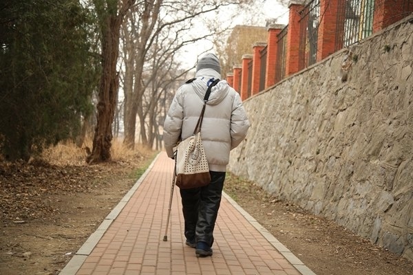 鐘萬勰院士在大連理工大學(xué)校園里。周學(xué)飛攝