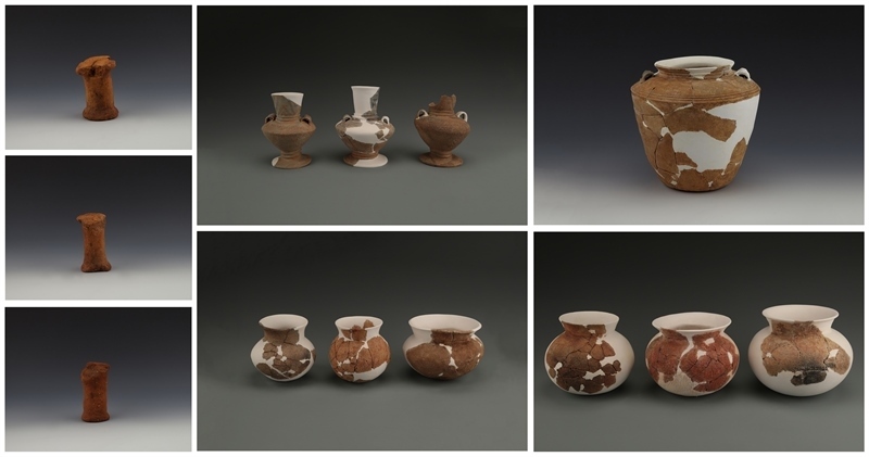 龜山遺址出土陶器。國(guó)家文物局供圖