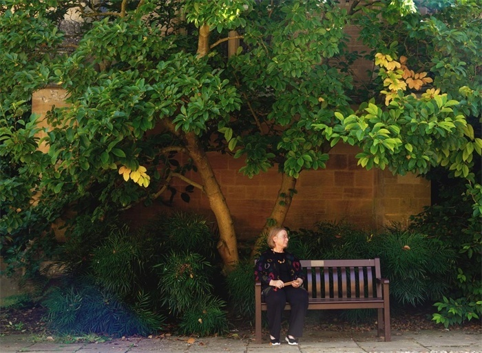 羅森在牛津大學(xué)墨頓學(xué)院。葛大龍攝