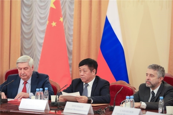 張漢暉大使致辭。駐俄羅斯使館供圖