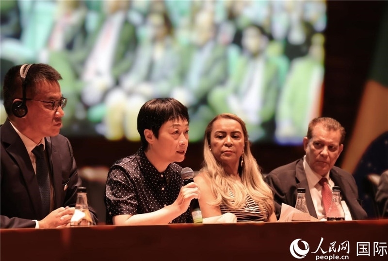 田敏出席論壇開(kāi)幕式并致辭。人民網(wǎng)記者 時(shí)元皓攝