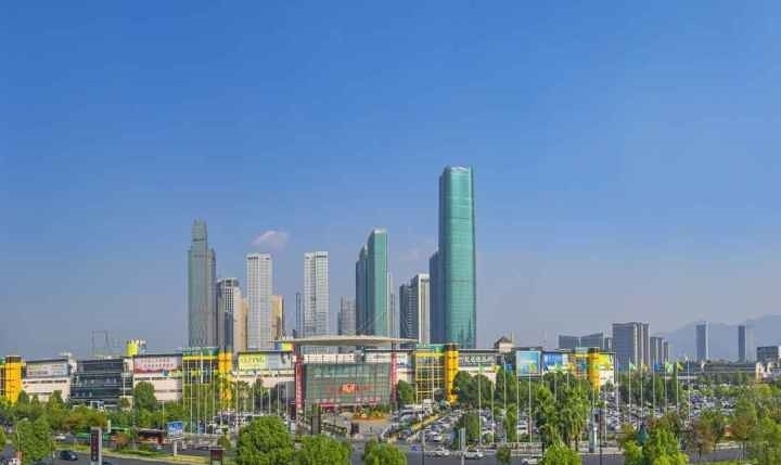 義烏城市風(fēng)貌。義烏市委宣傳部供圖