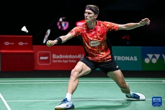 1月13日，安賽龍在比賽中。新華社記者 程一恒 攝