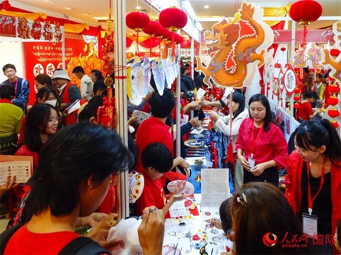 活動現場氣氛熱烈。人民網記者 謝佳君攝