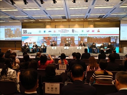 2023香港法律周，粵港澳三地聯(lián)合模擬庭審民商事案例，交流互鑒法律程序等問題。