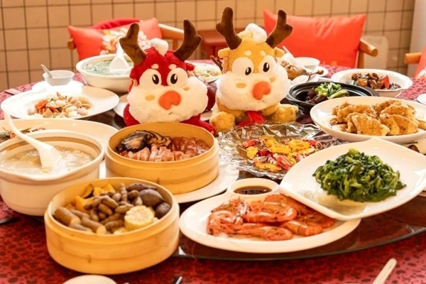 同濟(jì)大學(xué)推出新春團(tuán)圓宴。校方供圖