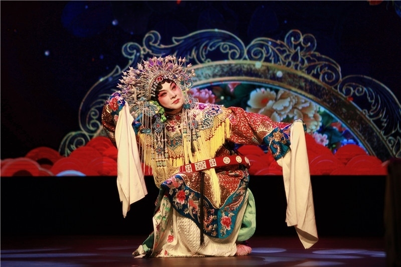 2024年“四海同春”慰?jī)S訪演團(tuán)亞太團(tuán)新西蘭惠靈頓演出現(xiàn)場(chǎng)。圖片由陸欣讌、孟韜、葉勇提供