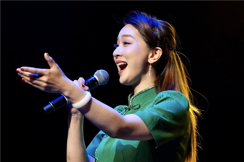 2024年“四海同春”慰?jī)S訪演團(tuán)亞太團(tuán)新西蘭惠靈頓演出現(xiàn)場(chǎng)。圖片由陸欣讌、孟韜、葉勇提供