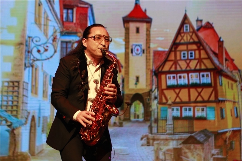 2024年“四海同春”慰?jī)S訪演團(tuán)亞太團(tuán)新西蘭惠靈頓演出現(xiàn)場(chǎng)。圖片由陸欣讌、孟韜、葉勇提供