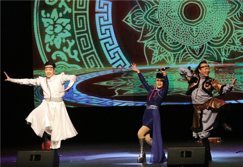 2024年“四海同春”慰?jī)S訪演團(tuán)亞太團(tuán)新西蘭惠靈頓演出現(xiàn)場(chǎng)。圖片由陸欣讌、孟韜、葉勇提供