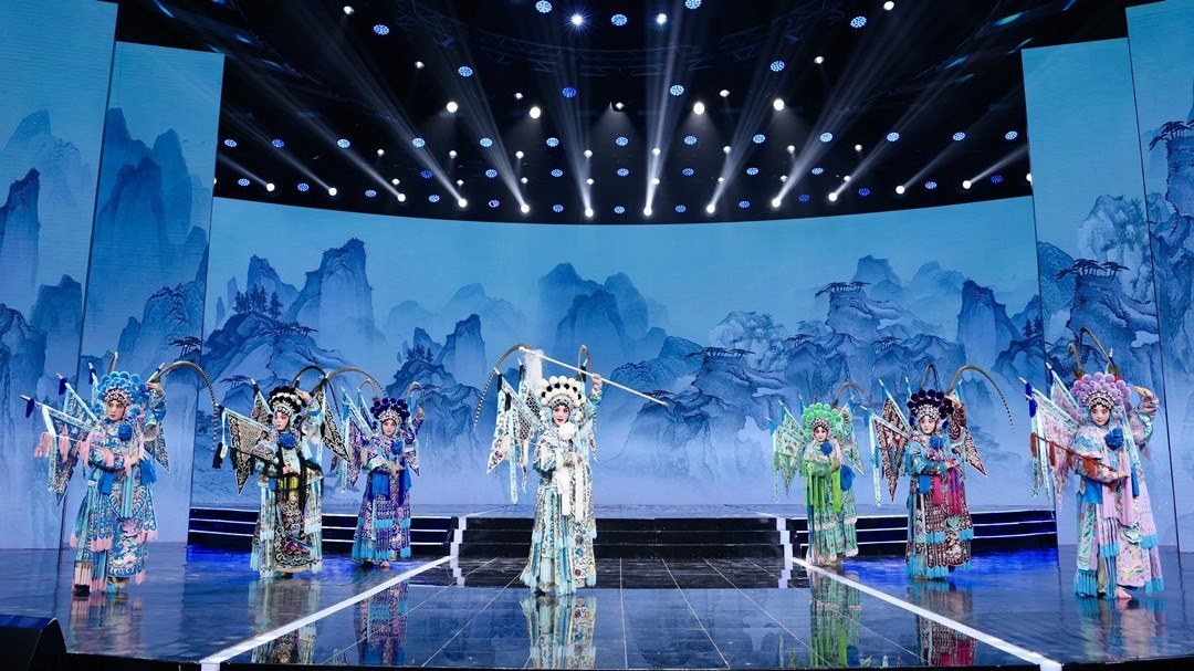 圖：秦腔戲曲《楊門女將》 表演者：惠敏莉、趙璐璐等