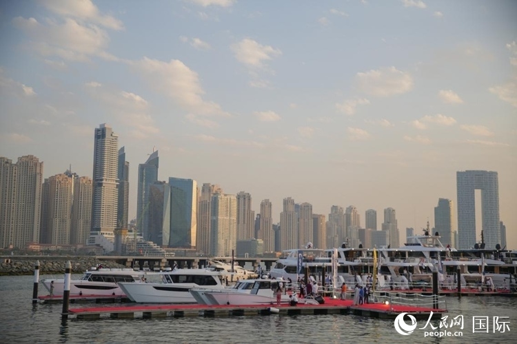 游艇展場景。人民網(wǎng) 塔里克·易卜拉欣攝