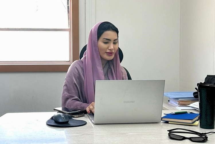 卡爾圖姆在工作中。中石化南京工程中東公司供圖