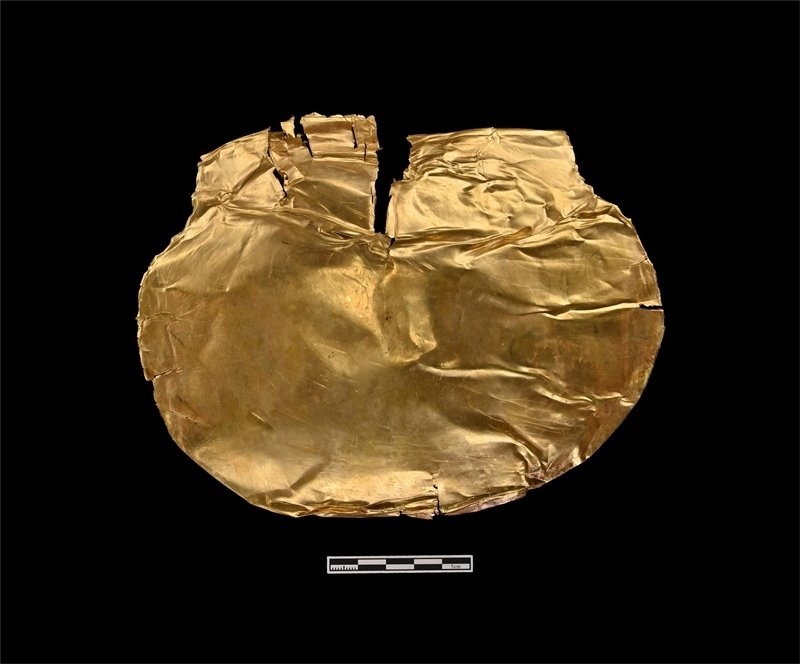 金覆面。中國文物報社供圖