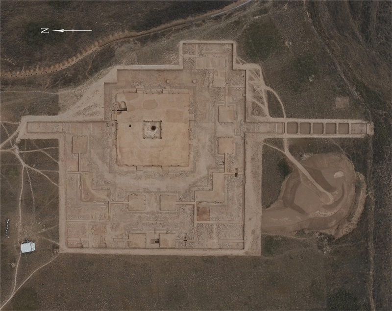 四角坪遺址平面圖。中國文物報社供圖