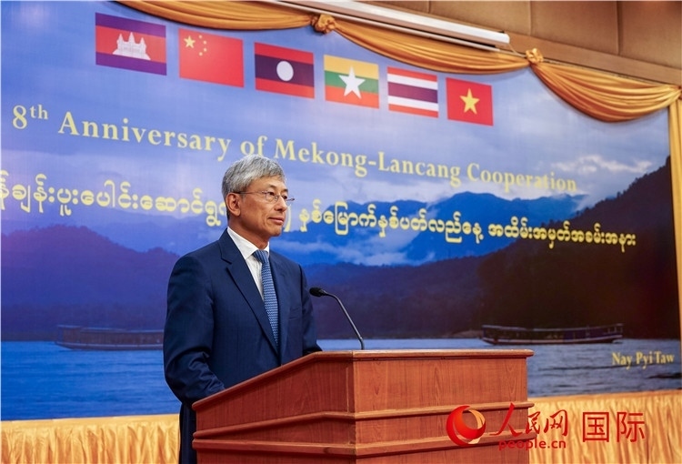 陳海大使致辭。人民網(wǎng)記者 謝佳君攝